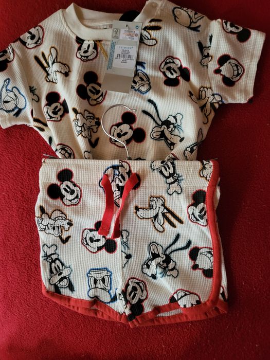 Ubranka dla niemowlaka lato shorty bluzka