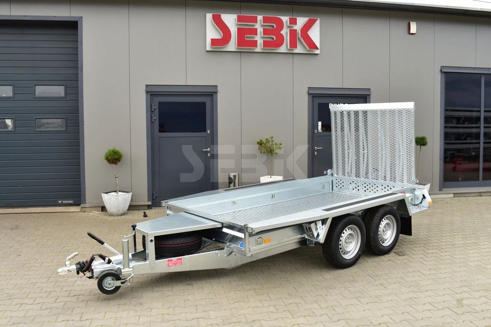 Brenderup Mocna przyczepa do minikoparki MT3080 S DMC 2700 kg. Stalowa podłoga !!  Największy wybór przyczep w jednym miejscu z dostawą!!.