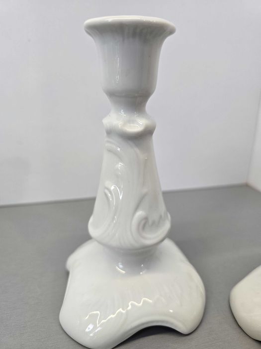Świeczniki porcelanowe Rococo Ćmielów?