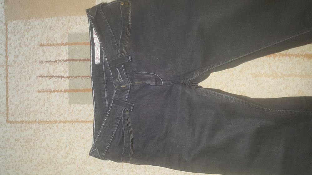 Spodnie damskie jeans na dziewczynkę W38 L33 slim