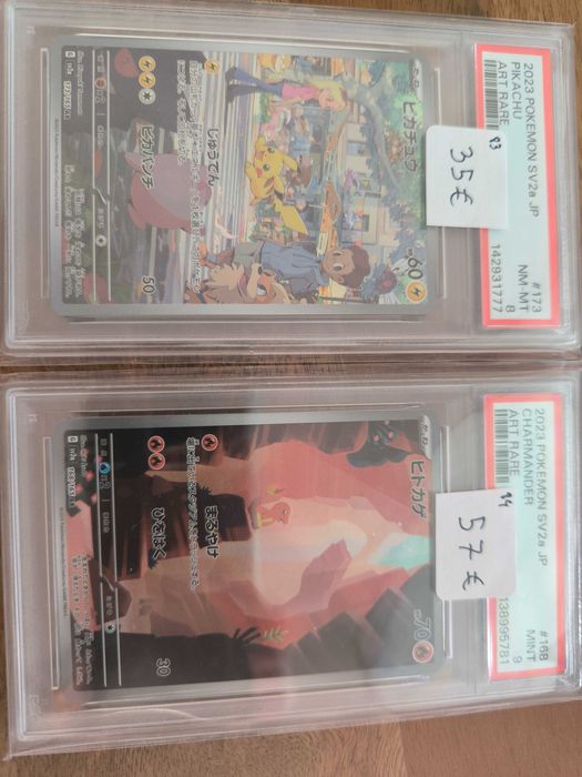 Graded Pokemon TCG - PSA/BGS/CGC Inglês e Japonês