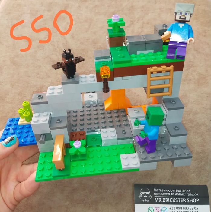 Фигурки Minecraft Майнкрафт животные фігурки крипер лего Стив Алекс