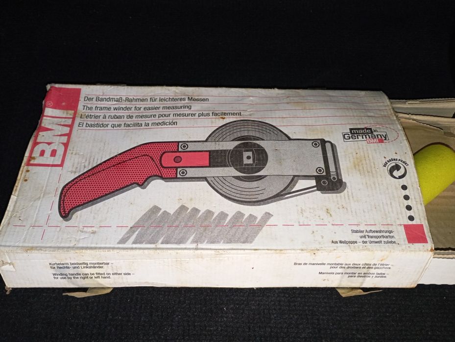 Fita de fazer sondagens até 10 metros