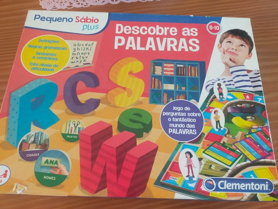 Descobre as palavras jogo