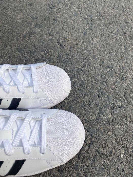 Oryginalne męskie buty adidas Superstar XLG White R.37