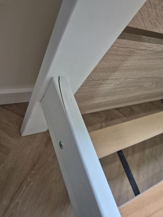Łóżko 90x200 z materacem i szufladą