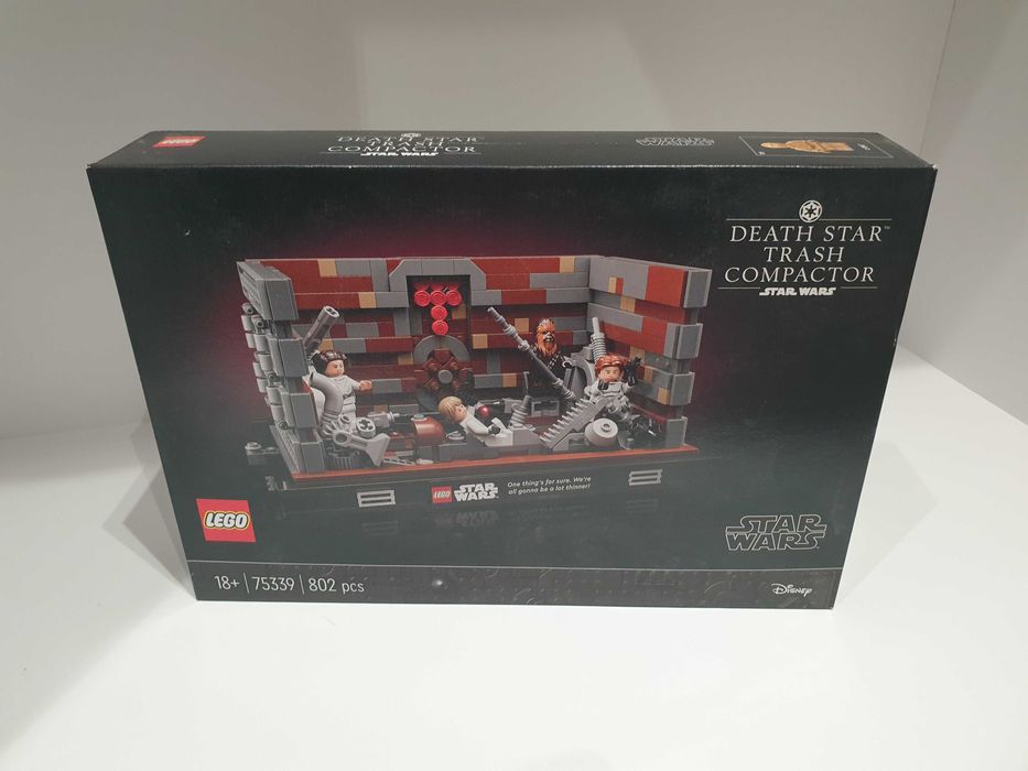 LEGO Star Wars 75339 - Diorama: Zgniatarka odpadów