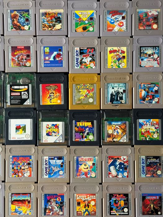 Gry Game boy Nintendo Mario Yoshi Duck Tales Pokemon GameBoy