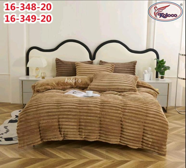 Плюшева постільна білизна Koloco