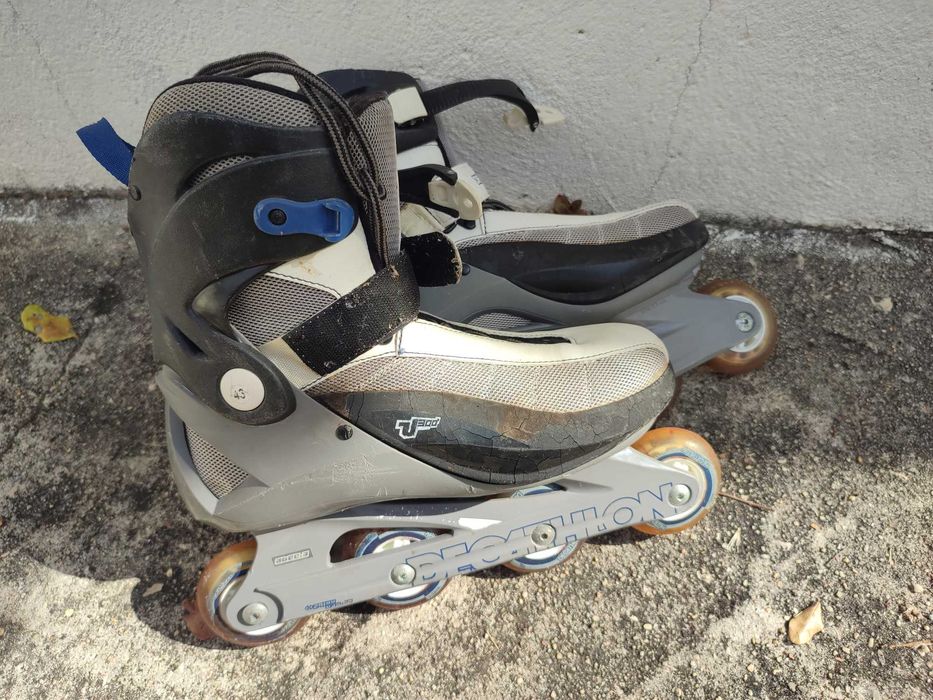 Patins Decathlon nº 43 – mau estado (10€)