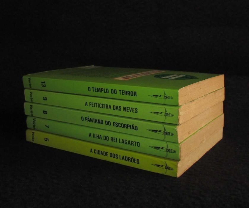 Livros Colecção Aventuras Fantásticas Verbo