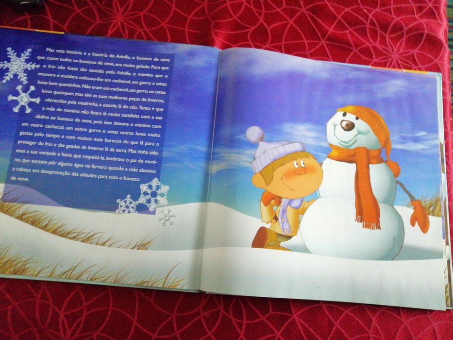Livro infantil "Um Amigo de Gelo"
