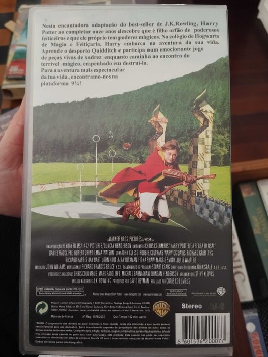 VHS | HARRY POTTER e a Pedra Filosofal