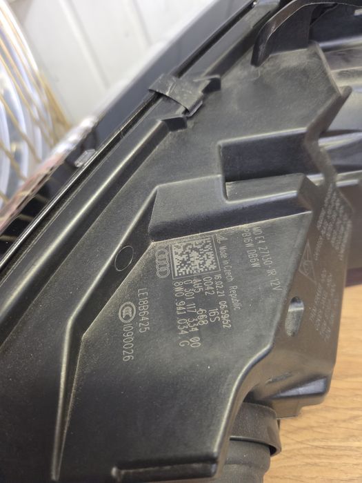 Фари оптика matrix led Audi A4 b9  15-24 рік ліхтарі GTS