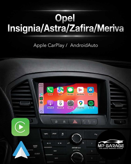 Opel DVD800 Navi650 Navi950 Apple CarPlay Android Auto Moduł OEM