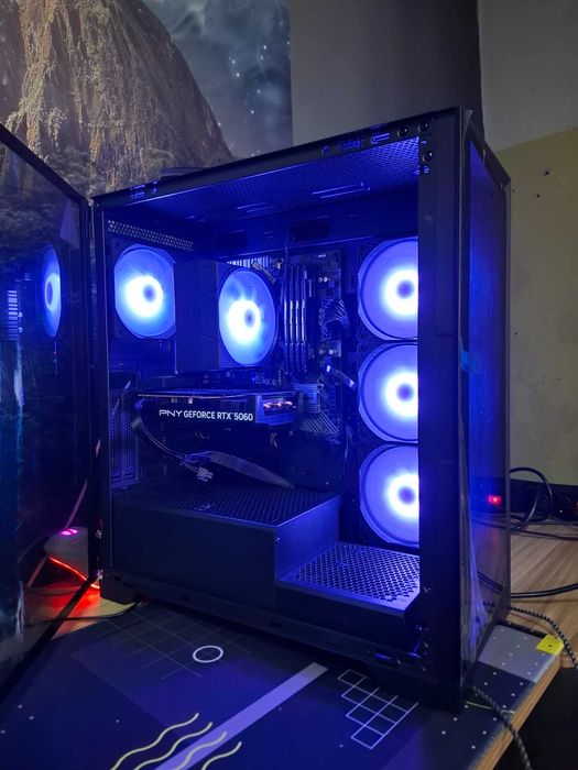 Ryzen 7 5700X | RTX 5060 | NOWY KOMPUTER DO GIER | Akwarium | Od Firmy