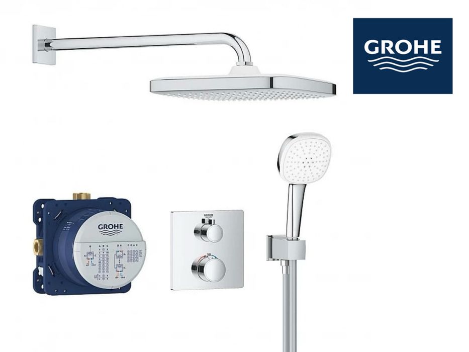 GROHE 34871000 Душова система з термостатом прихованого монтажу
