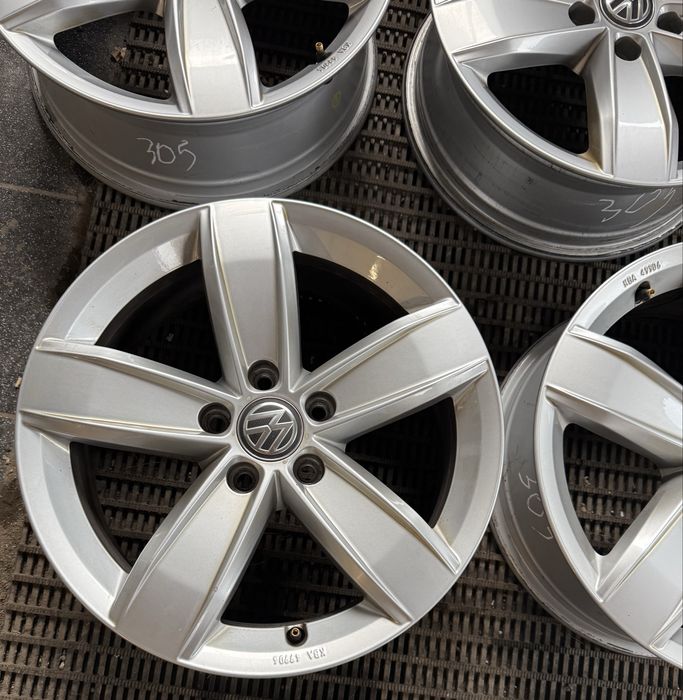 Felgi aluminiowe VW OE ET 38 6,5jx17” 5x112 Tiguan T-Roc Passat B8