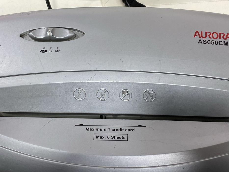 Шредер Aurora AS650CM (Уничтожитель бумаги)