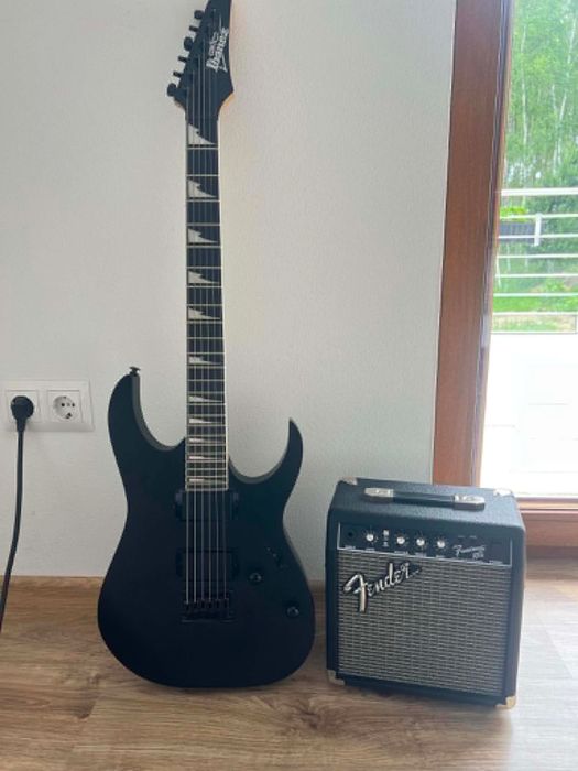 Kompletny Zestaw Gitarowy: Ibanez GIO + Fender Frontman 10G + Kabel