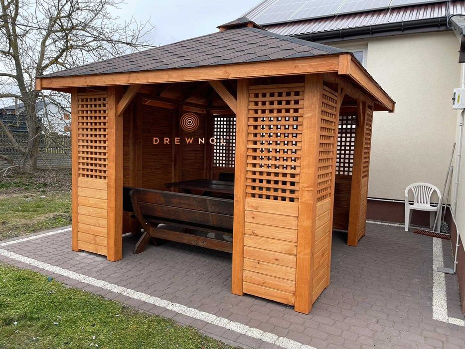 Altana ogrodowa, altanka, altany, wiaty, domek, pergola, DREWNOL.