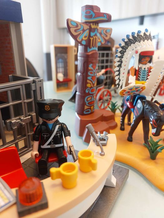 Conjunto de vários sets Playmobil