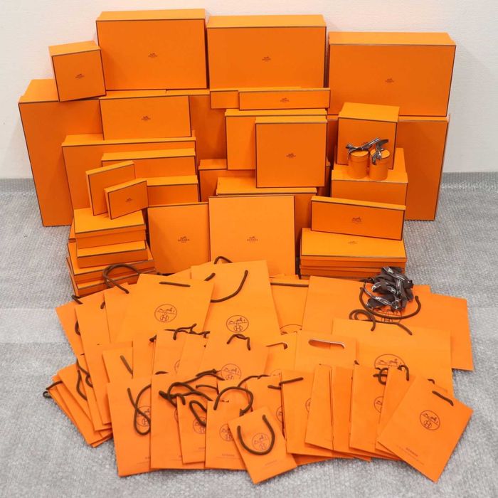 Оригинальные фирменные пакеты, коробки, пыльники и многое другое — Hermes