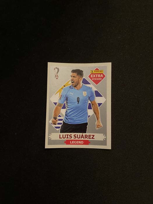 Cromo Luis suarez legend silver