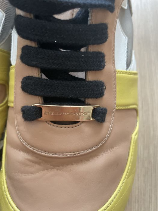 Buty snekersey Stella McCartney Star Macy Sneakers skorzane buty
