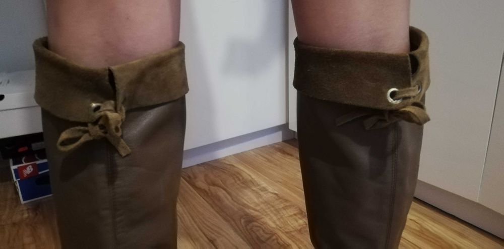 Kozaki skórzane Carsona 38