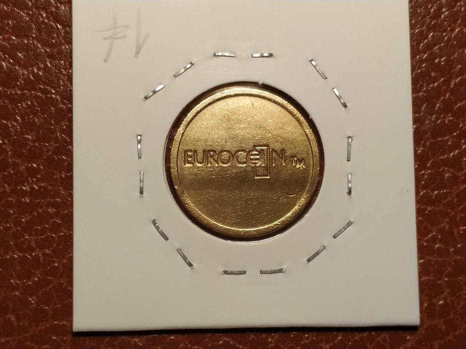 Reino Unido - ficha/token para máquina recreativa London/eurocoin
