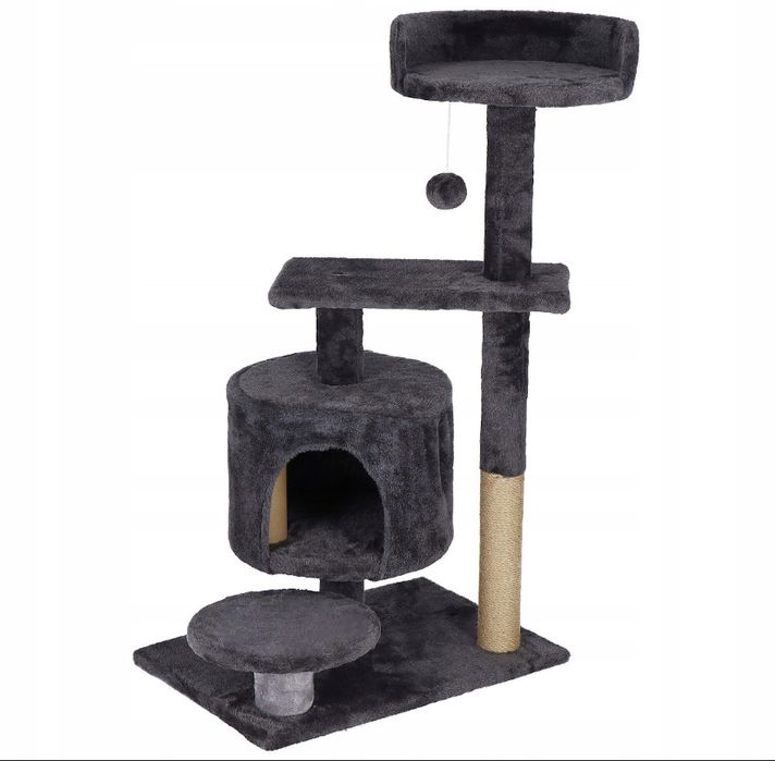 Drapak domek słupek dla kota