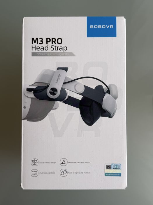 BOBOVR M3PRO Head Strap  quest 3 用 BOBOVR M3 Pro ヘッドストラップ - Meta Quest 3 & Quest 3S 用