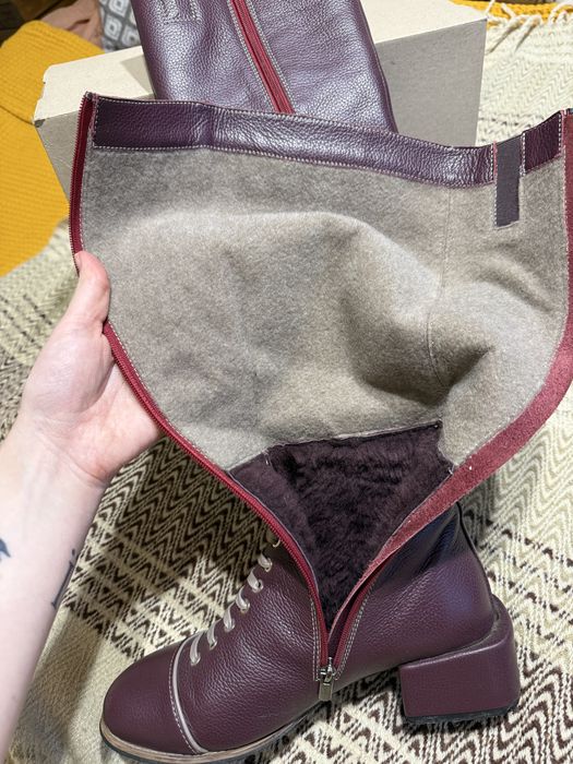 Зимові чоботи (натуральна шкіра) Yana Titova’s Workshop