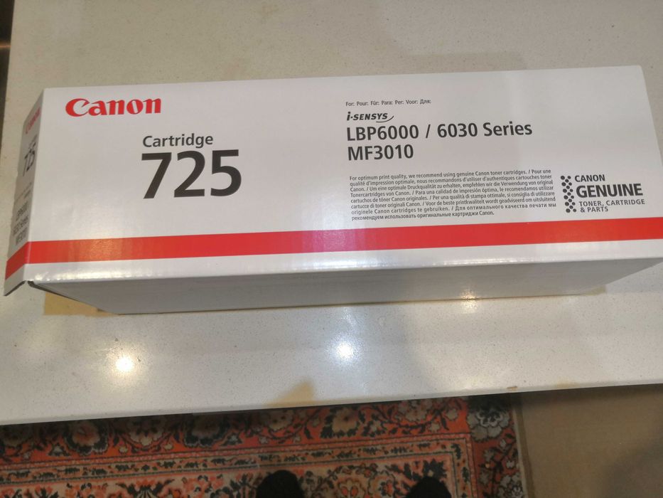 Картридж Canon 725 новый