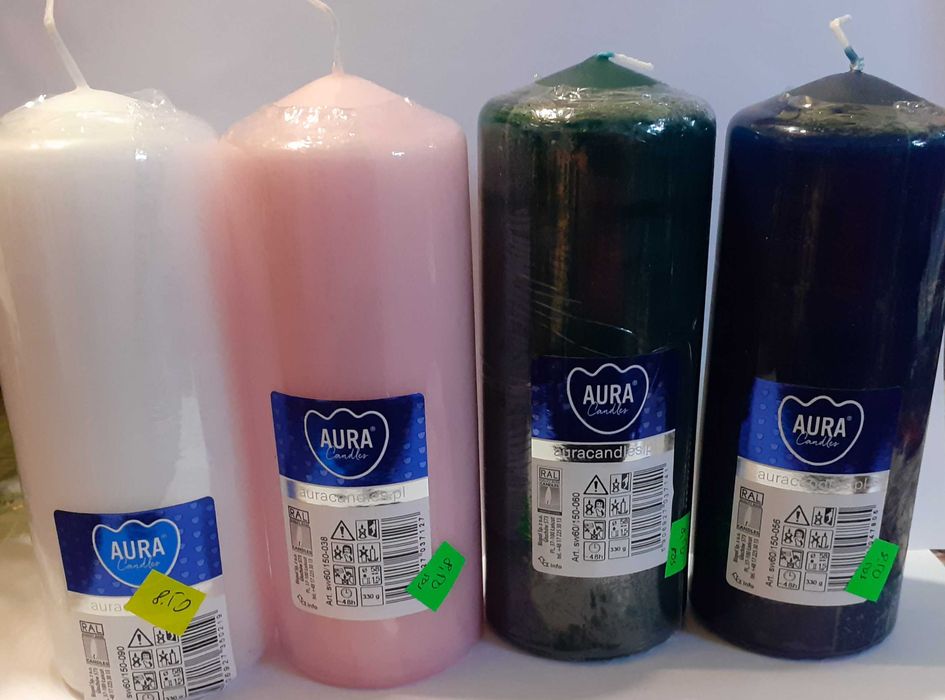 Świeca Aura bispol walec