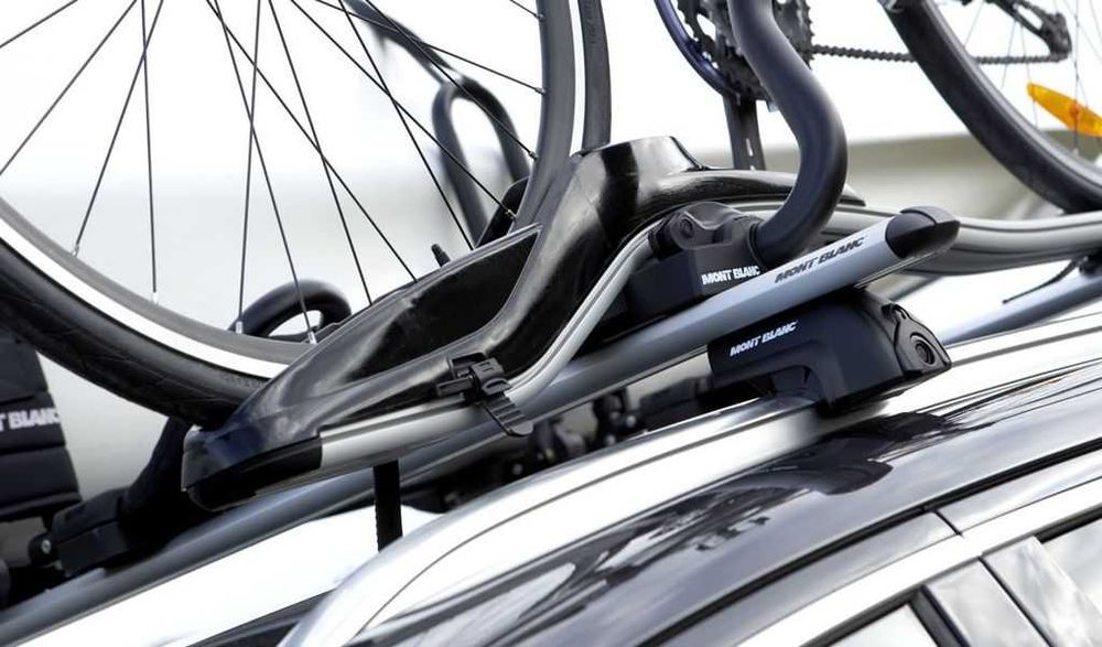 Bagażnik Rowerowy Uchwyt dachowy rower za ramę Mont Blanc Discovery Le