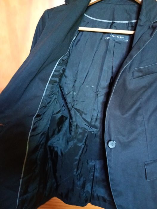 Blazer cintado Preto