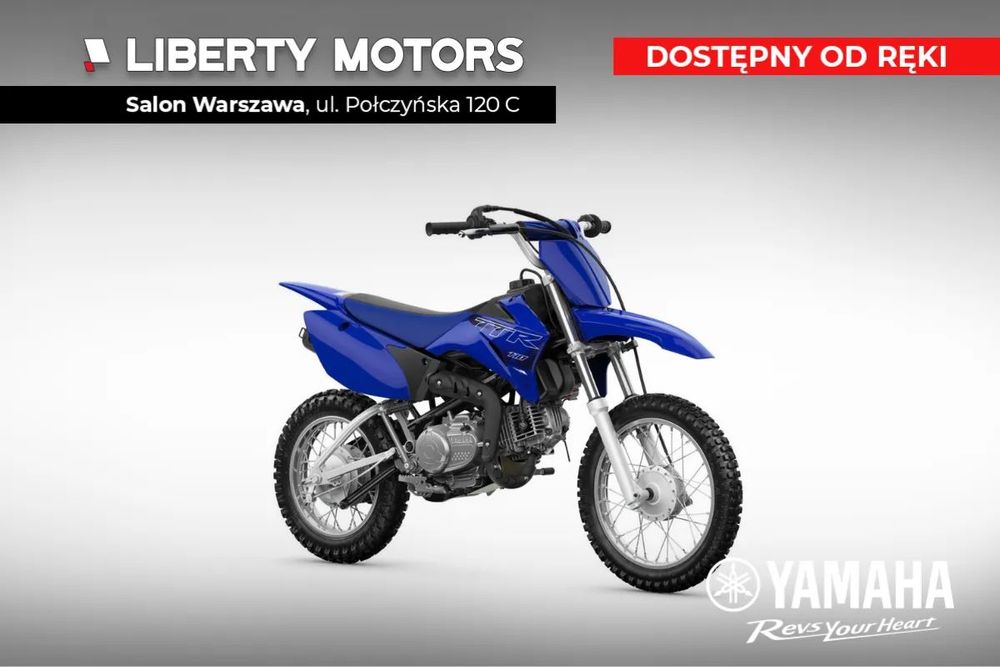 Yamaha TTR Yamaha TR R110 NOWOŚĆ, Model 2025 4t, 4biegowy pół automat, Dealer WWA