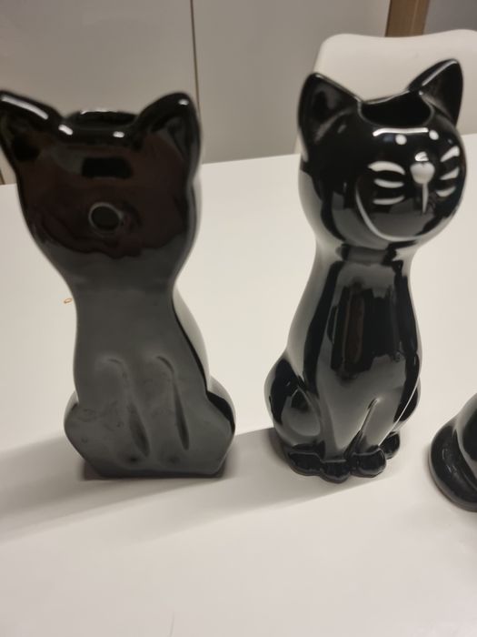 CZARNY KOT - Nawilżacz ceramiczny 250 ml - 2 sz. + gratis czarny kot