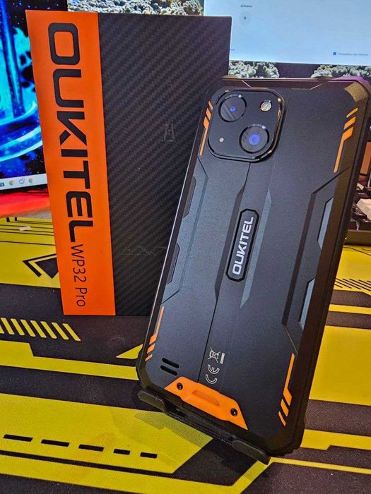 Захищений смартфон Oukitel WP32 Pro 6/256gb Orange (глобальна версія)