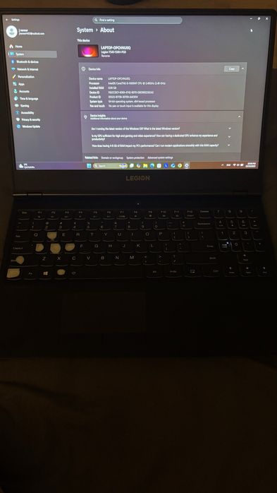 Lenovo Legion Y540 | i5 | GTX 1650 | 1TB (SSD+HDD) | Laptop Gamingowy