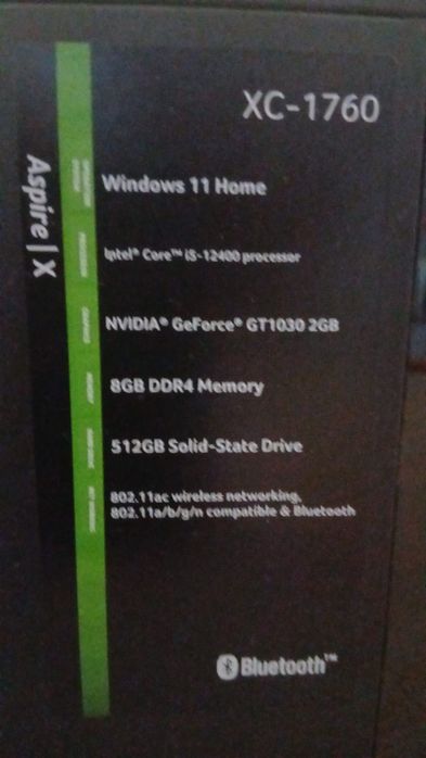Computador ACER e Ecrã