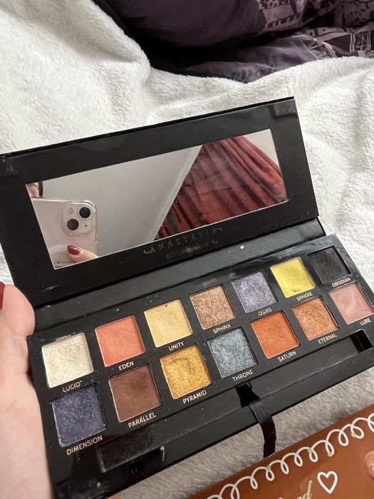 Тени Anastasia Beverly Hills, too faced gingerbread