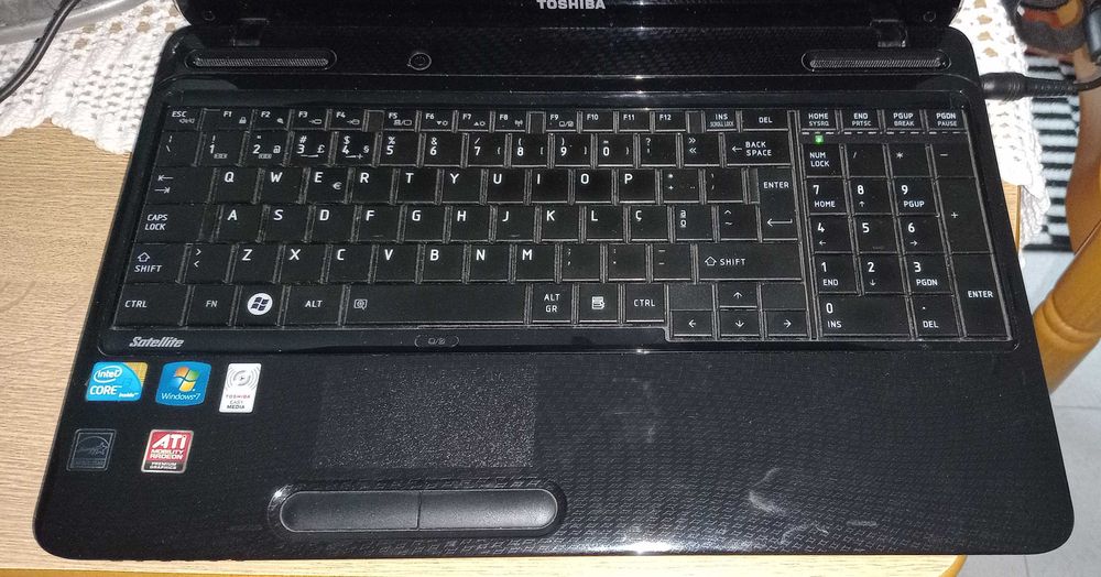 Portátil Toshiba para peças