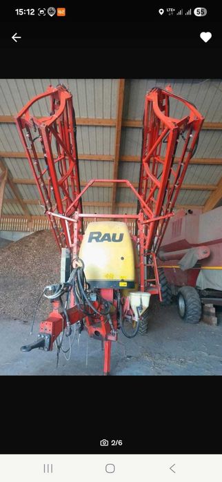 Opryskiwacz Rau, Kverneland ,3500L.1200L 28m, 21m