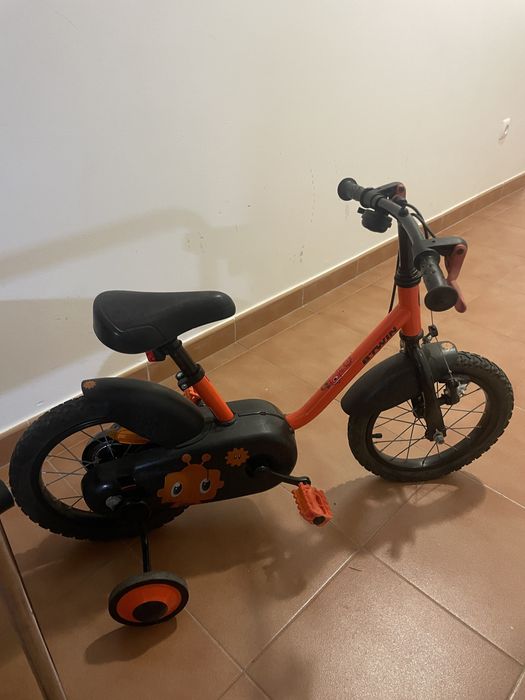 Bicicleta criança com rodinhas