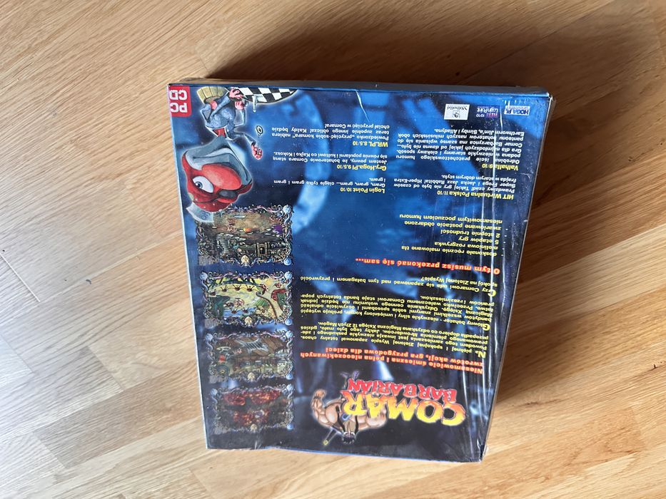 Comar Barbarian Big Box Techland Folia