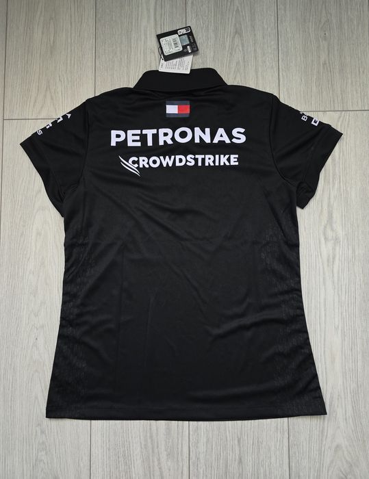 Mercedes AMG Petronas Formula One Team 2023, damskie polo, F1,Hilfiger