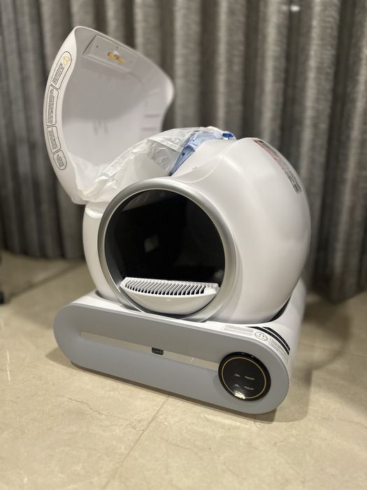 Caixa de areia automática para gatos novas